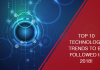 Top 10 Technology Trends to be followed in 2018