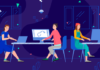 Motion graphic animation